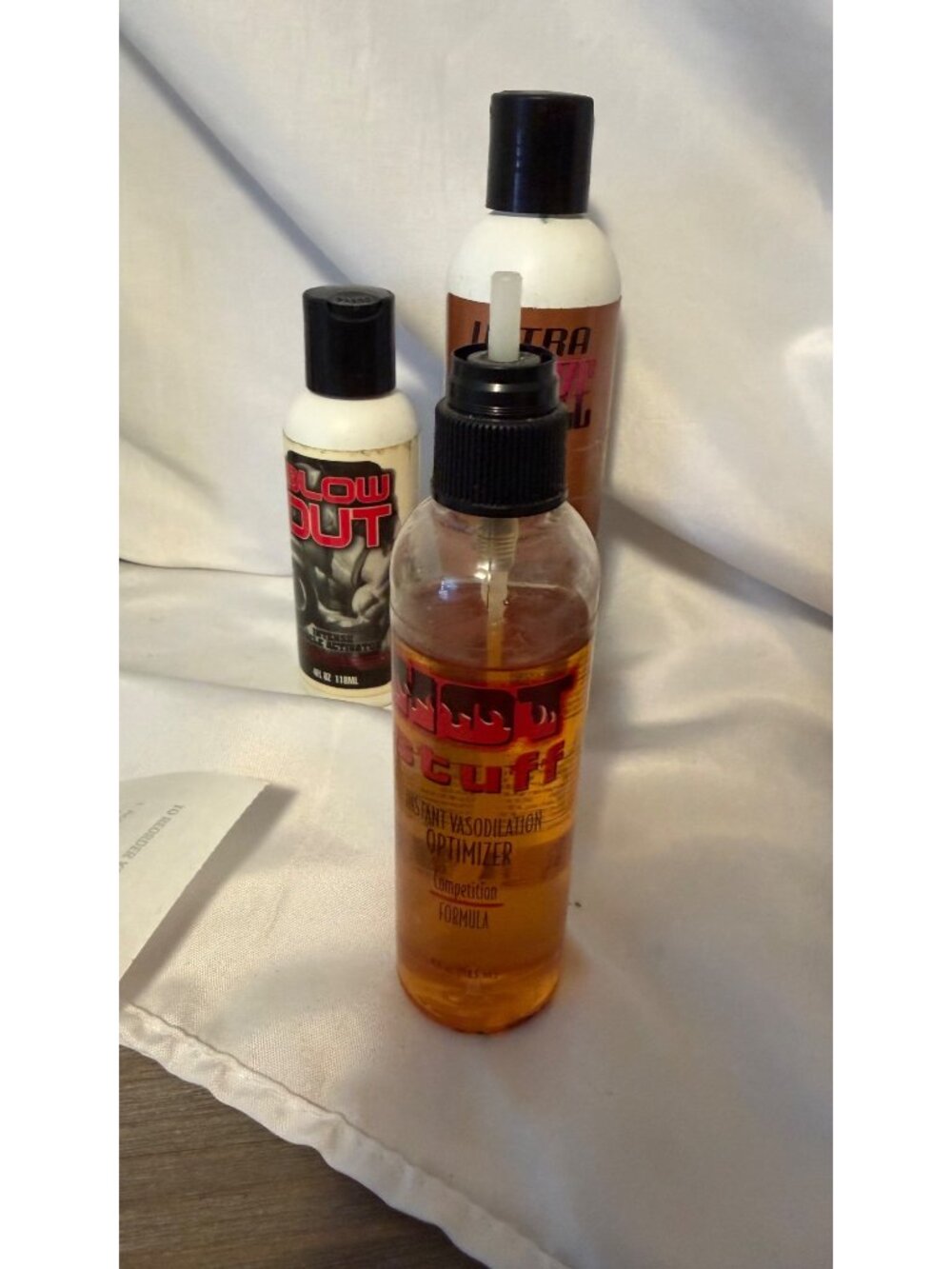 Vintage Pro Tan Ultra Bronze Blow Out & Muscle Sheen Tanner Lot Pre-Owned Mixed - Picture 9 of 10